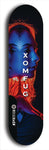 Skateboard deck: Limited edition, North American maple skateboard deck designed by underground artist BellyRash - available widths 7.5 to 8.5 inches in both mellow concave and steep concave shapes. Artwork: XOMFUG logo brand popsicle-shaped deck