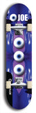 Skateboard deck: Limited edition, North American maple skateboard deck designed by underground artist BellyRash - available widths 7.5 to 8.5 inches in both mellow concave and steep concave shapes. Artwork: EYEBALL JOE logo brand popsicle-shaped deck 