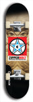 Skateboard deck: Limited edition, North American maple skateboard deck designed by underground artist BellyRash - available widths 7.5 to 8.5 inches in both mellow concave and steep concave shapes. Artwork: ZIPPERBOLT logo brand popsicle-shaped deck