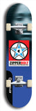 Skateboard deck: Limited edition, North American maple skateboard deck designed by underground artist BellyRash - available widths 7.5 to 8.5 inches in both mellow concave and steep concave shapes. Artwork: ZIPPERBOLT logo brand popsicle-shaped deck