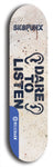Skateboard deck: Limited edition, North American maple skateboard deck designed by underground artist BellyRash - available widths 7.5 to 8.5 inches in both mellow concave and steep concave shapes. Artwork: SK8PUNX logo brand popsicle-shaped deck