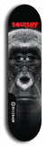 Skateboard deck: Limited edition, North American maple skateboard deck designed by underground artist BellyRash - available widths 7.5 to 8.5 inches in both mellow concave and steep concave shapes. Artwork: SQUISHY logo brand popsicle-shaped deck