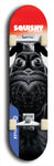 Skateboard deck: Limited edition, North American maple skateboard deck designed by underground artist BellyRash - available widths 7.5 to 8.5 inches in both mellow concave and steep concave shapes. Artwork: SQUISHY logo brand popsicle-shaped deck