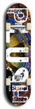 Plush #33: Black Logo Skateboard Deck