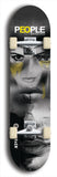 People #11: Black Logo Skateboard Deck