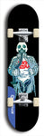 Vinyl Altar Record Shop: Blue Logo Skateboard Deck