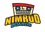 NIMROD skateboard deck logo